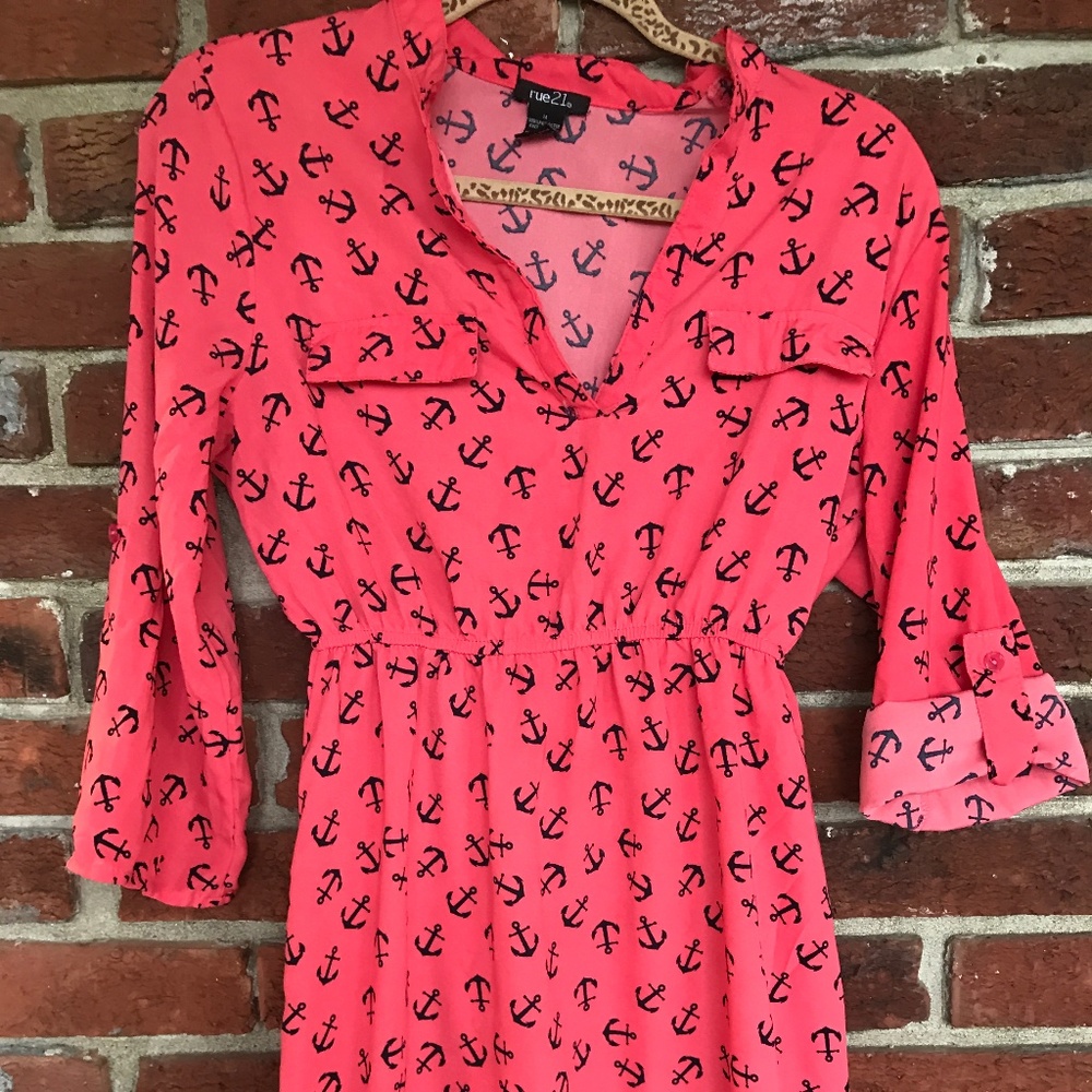 Anchors Away!  Cute Spring Dress